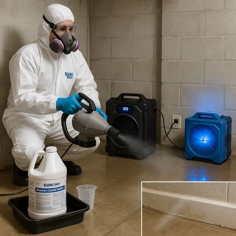 Sanitization and Odor Removal process in Smyth County, VA